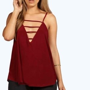 Strappy Slinky Swing Cami